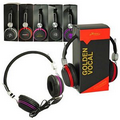 Overhead Studio Grade Stereo Headphone with Mic